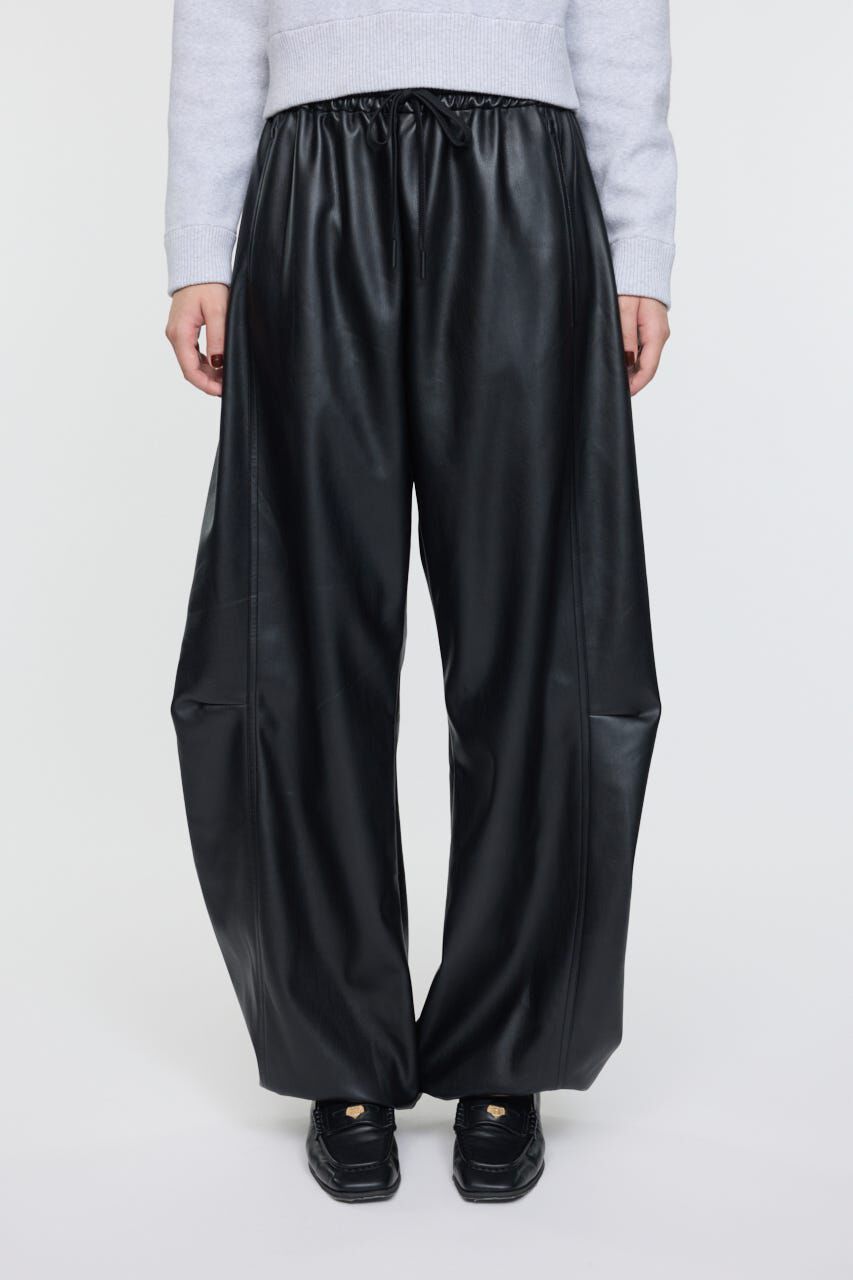 MOUSSY「F/LEATHER JOGGER パンツ」|その他|