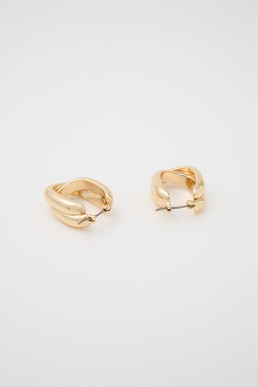MOUSSY「DUAL HOOP イヤリング」|ピアス|