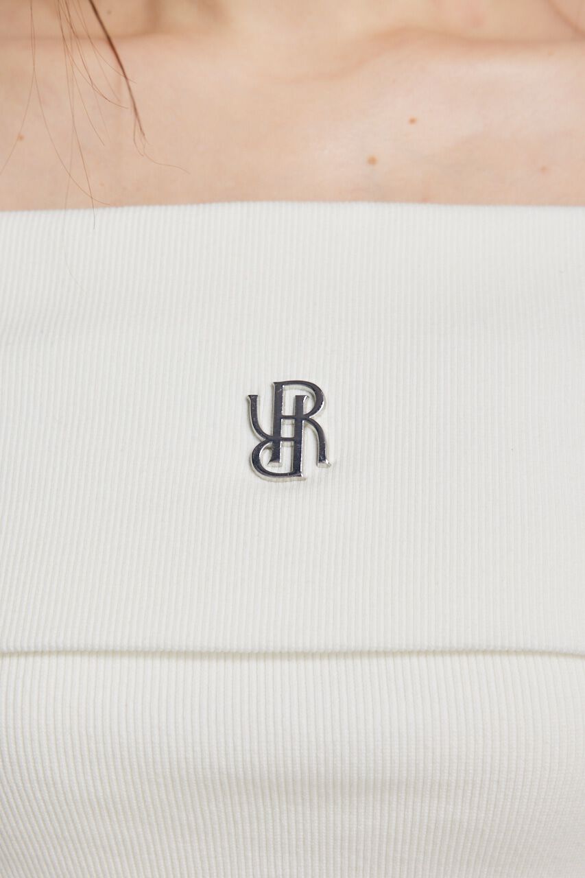 rienda「RモチーフプレートカットTOP」|Tシャツ・カットソー|