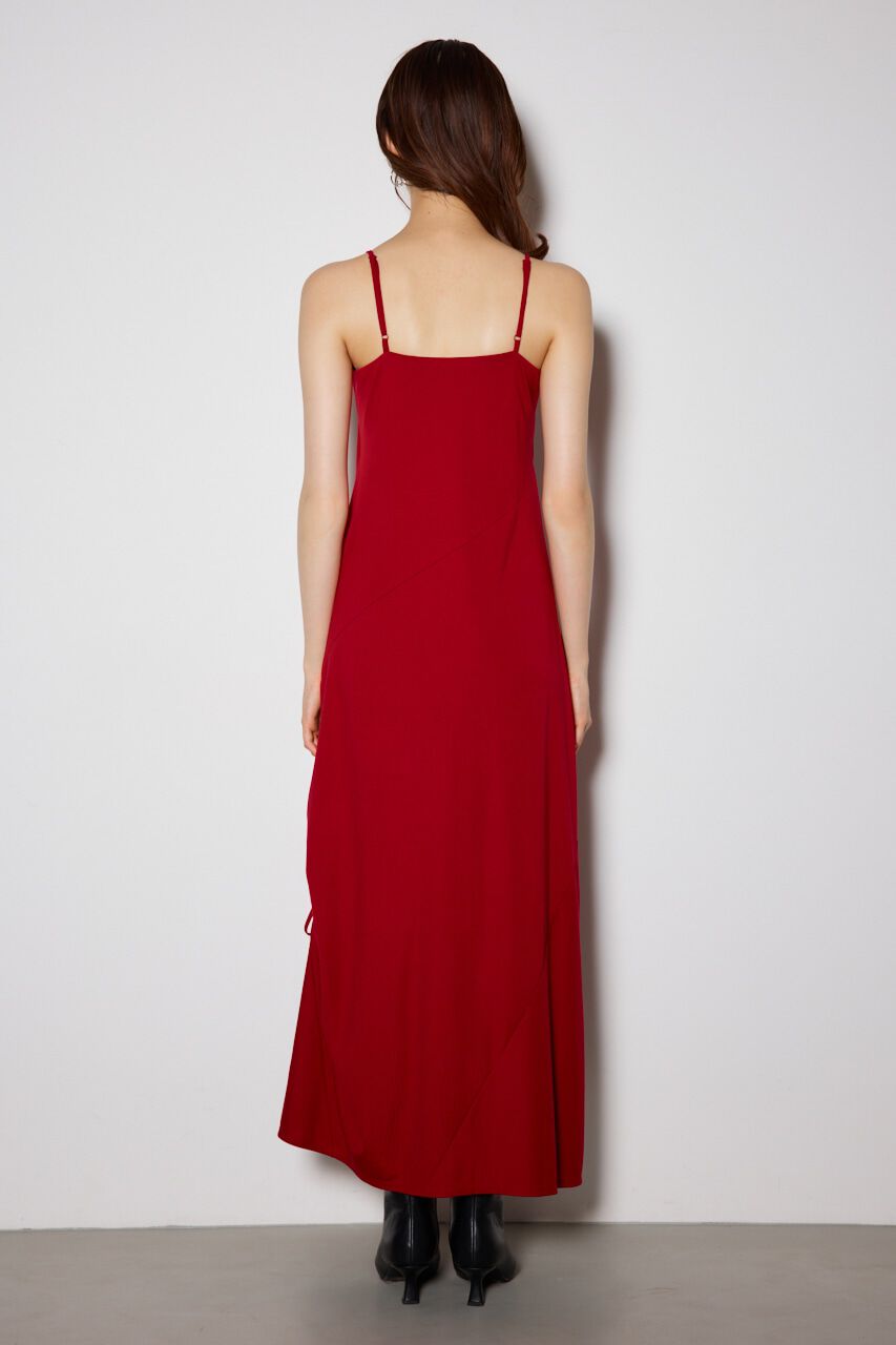 rienda「ドローストリングカットキャミソールワンピース」|ワンピース|