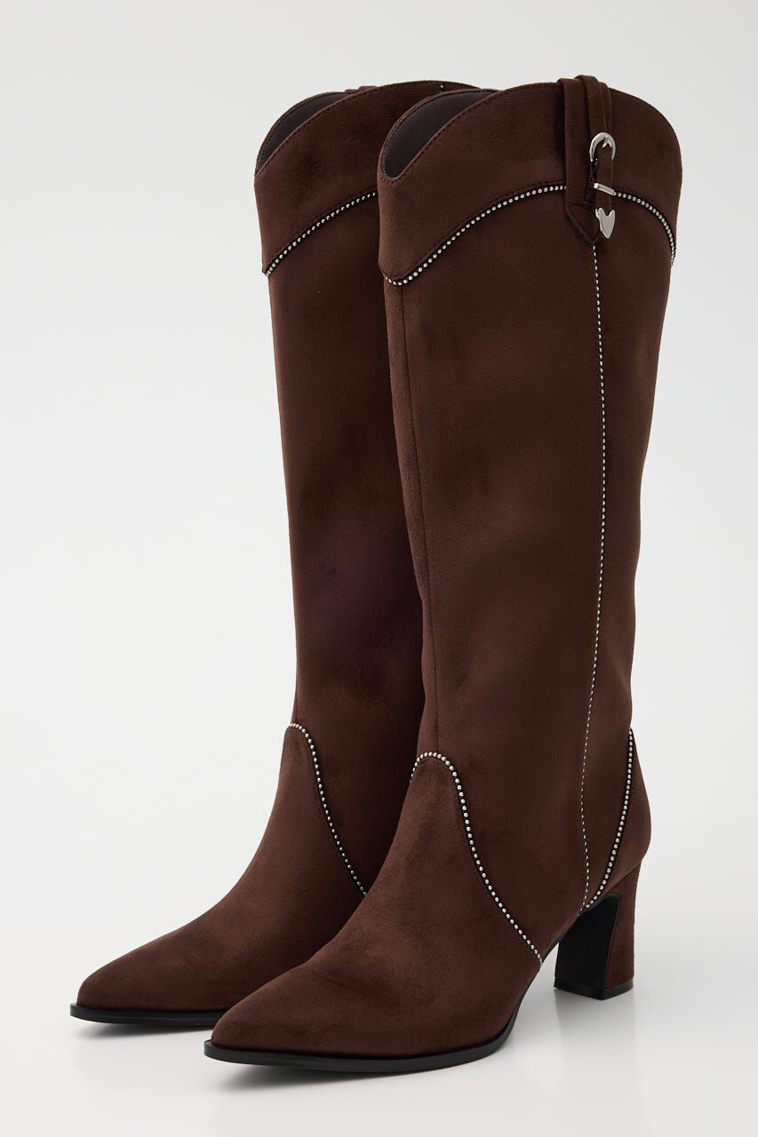 rienda「スタッズウエスタンブーツ」|その他|