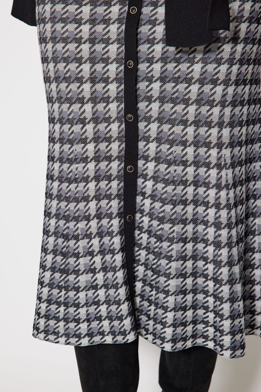 rienda「many wayフェイクファージャガードニットワンピース」|ワンピース|