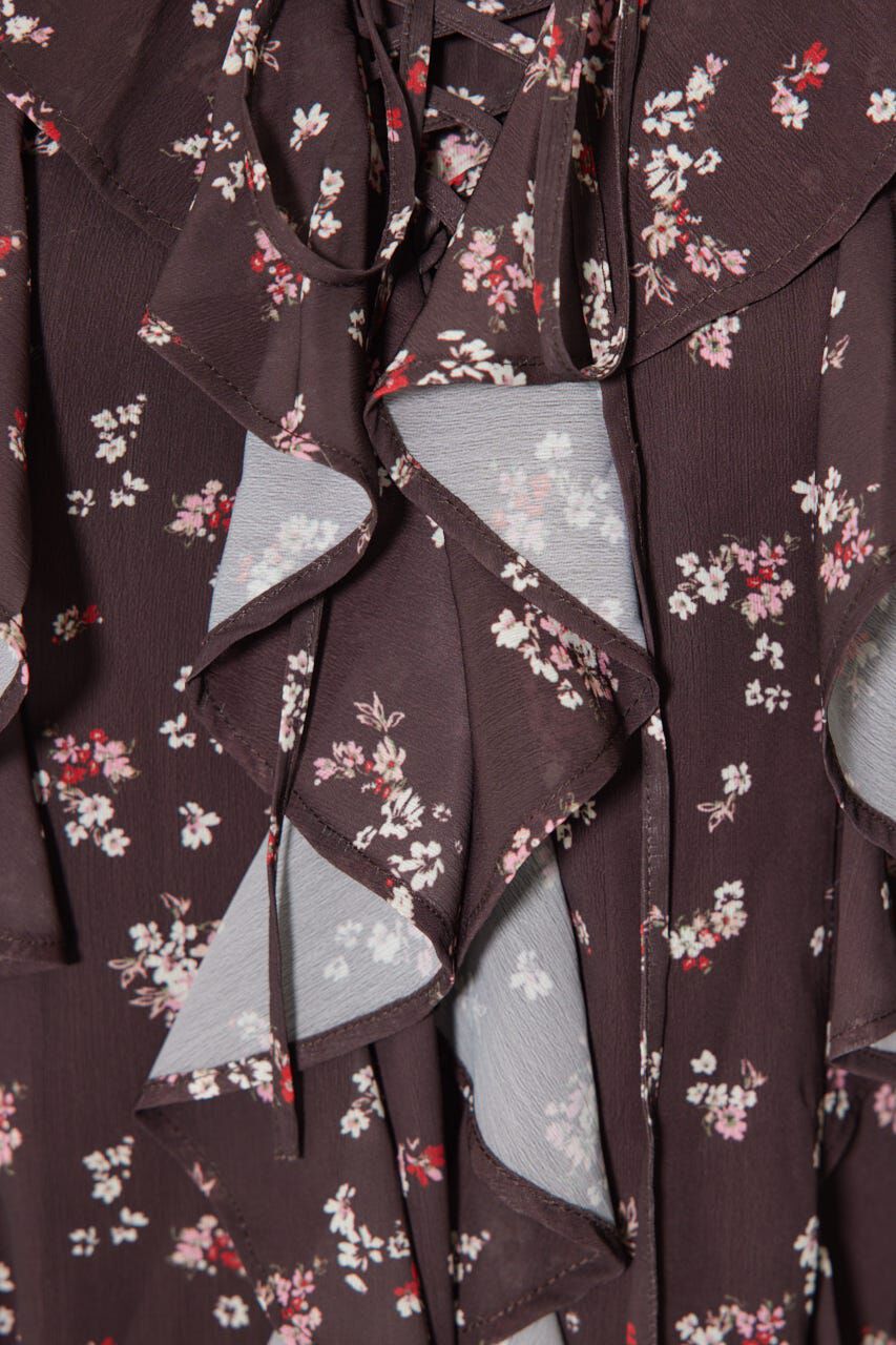 rienda「フリルフレアミニワンピース」|ワンピース|