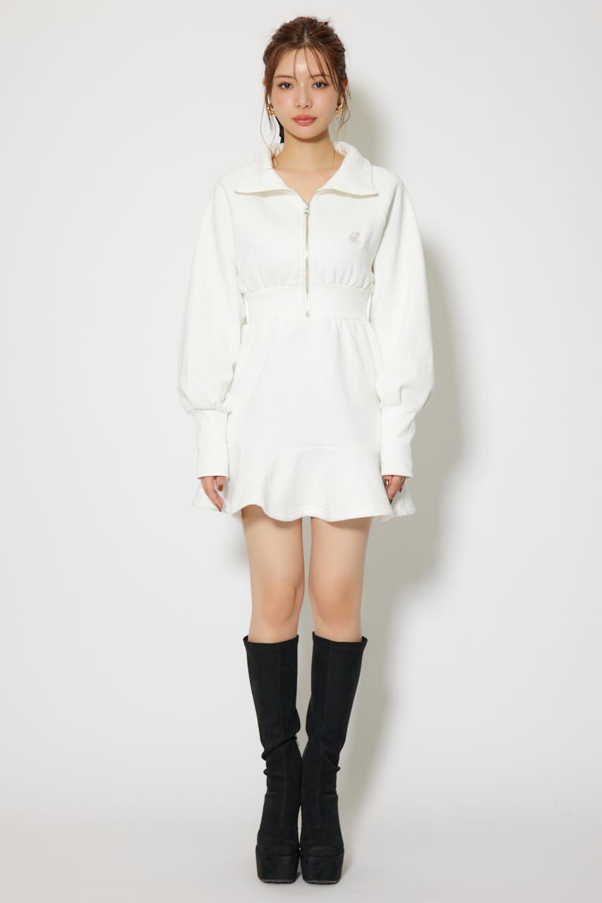 rienda「ティアードペプラムワンピース」|ワンピース|