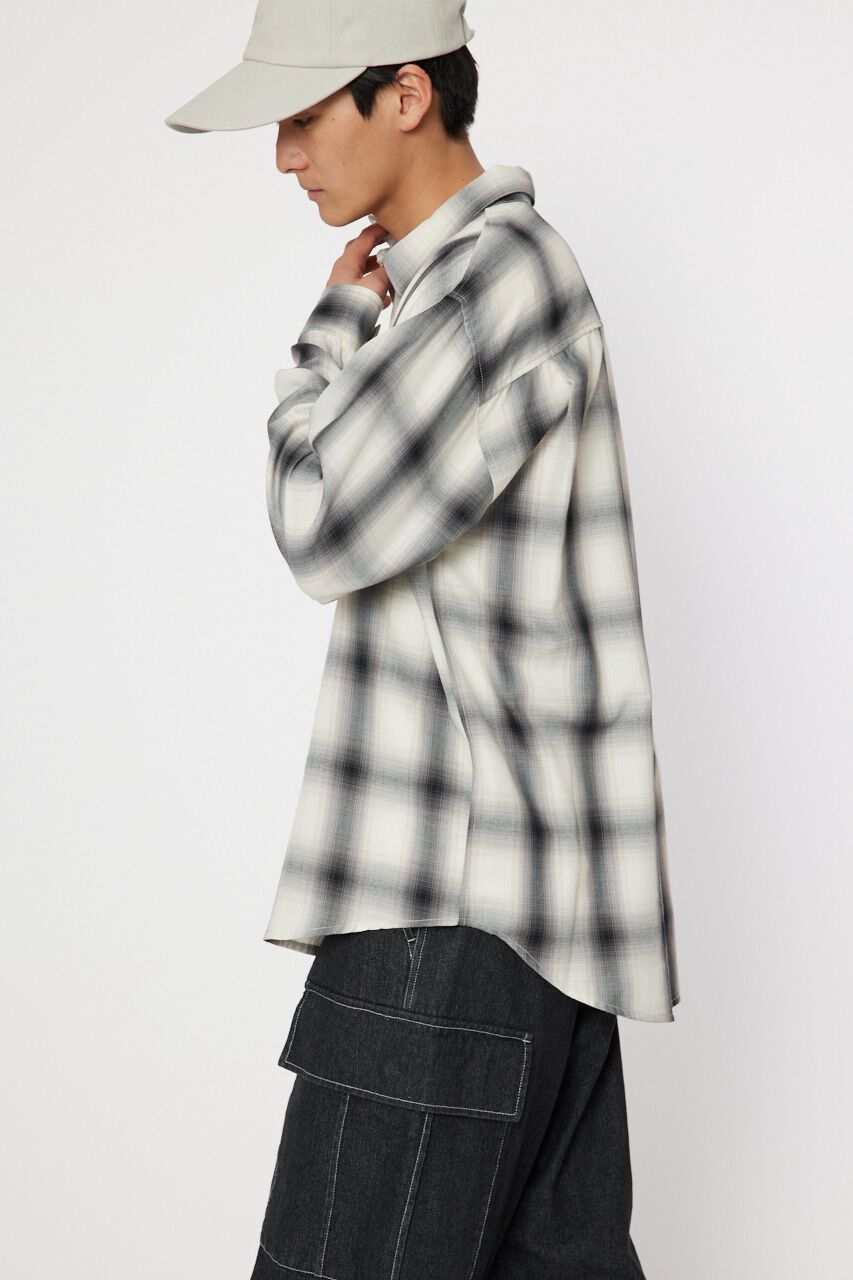 RODEO CROWNS「オンブレチェックシャツ」|シャツ・ブラウス|