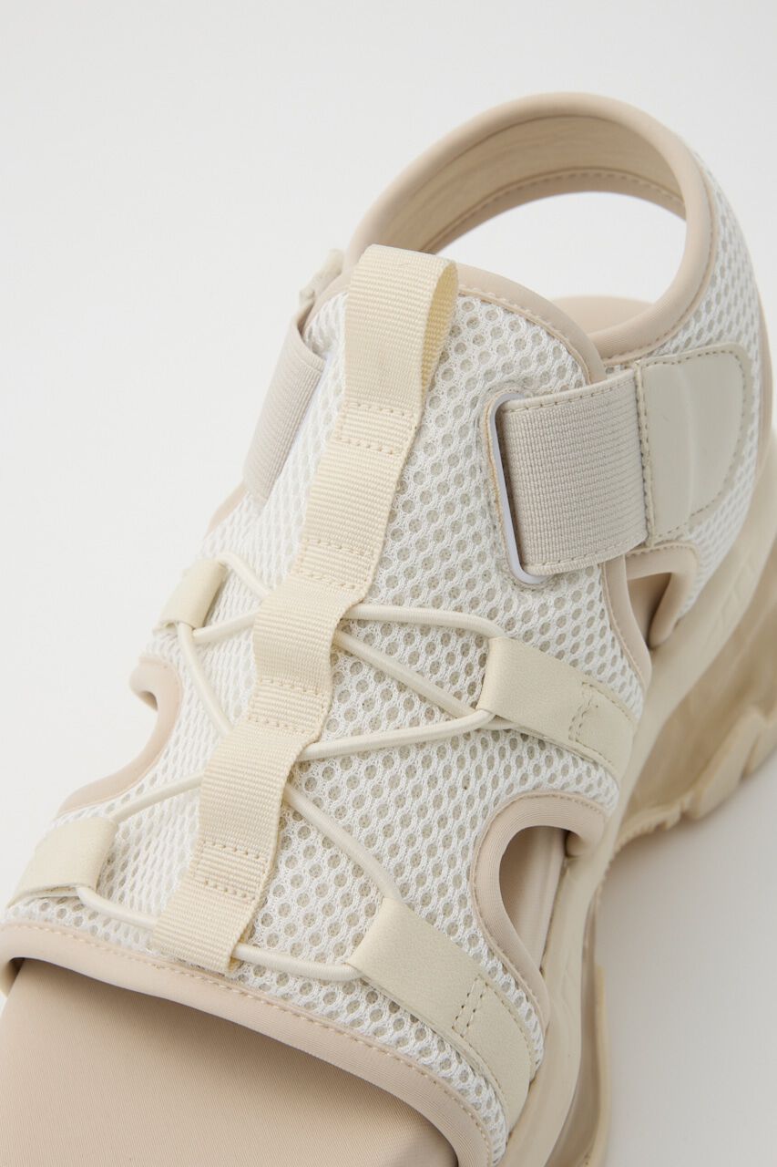 RODEO CROWNS「クリアソール ボリュームサンダル」|サンダル|