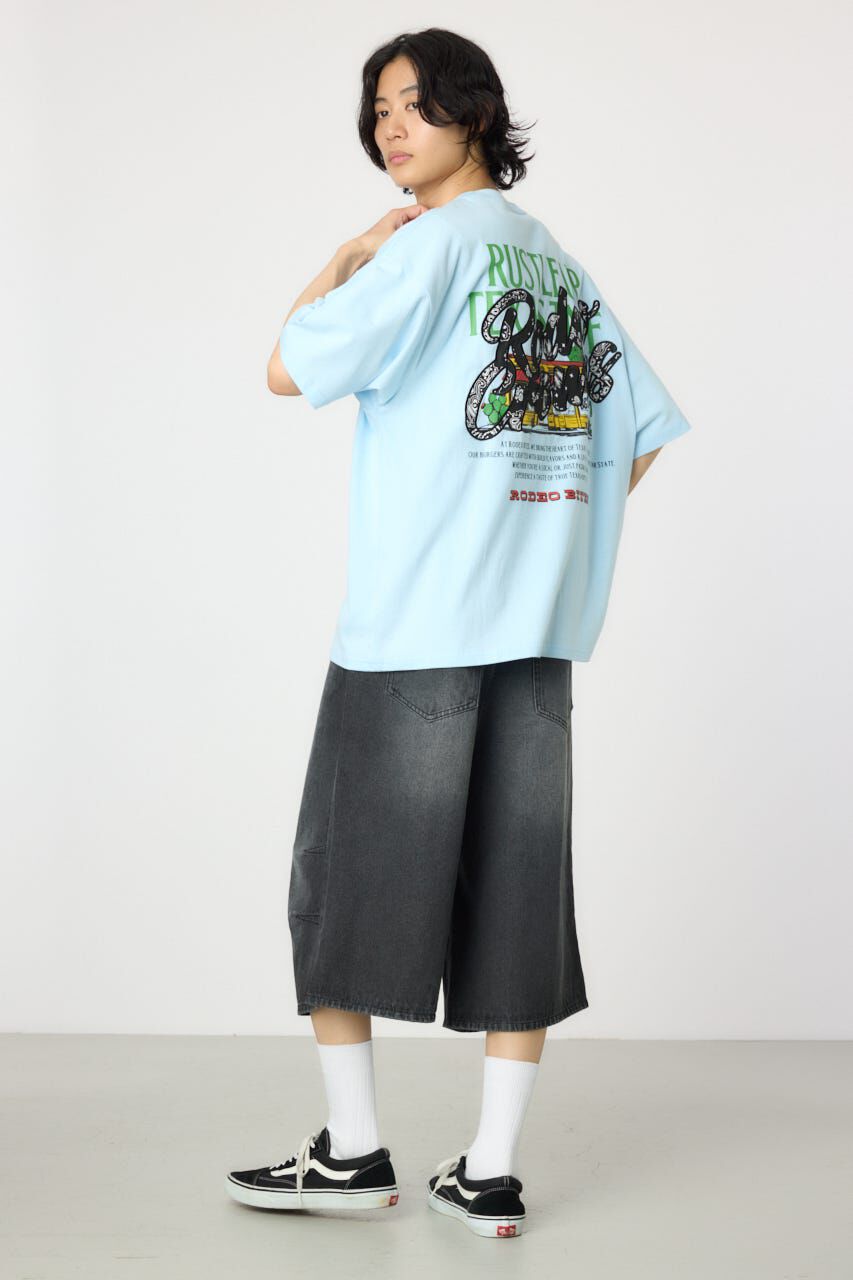 RODEO CROWNS「デニムバミューダパンツ」|デニム|