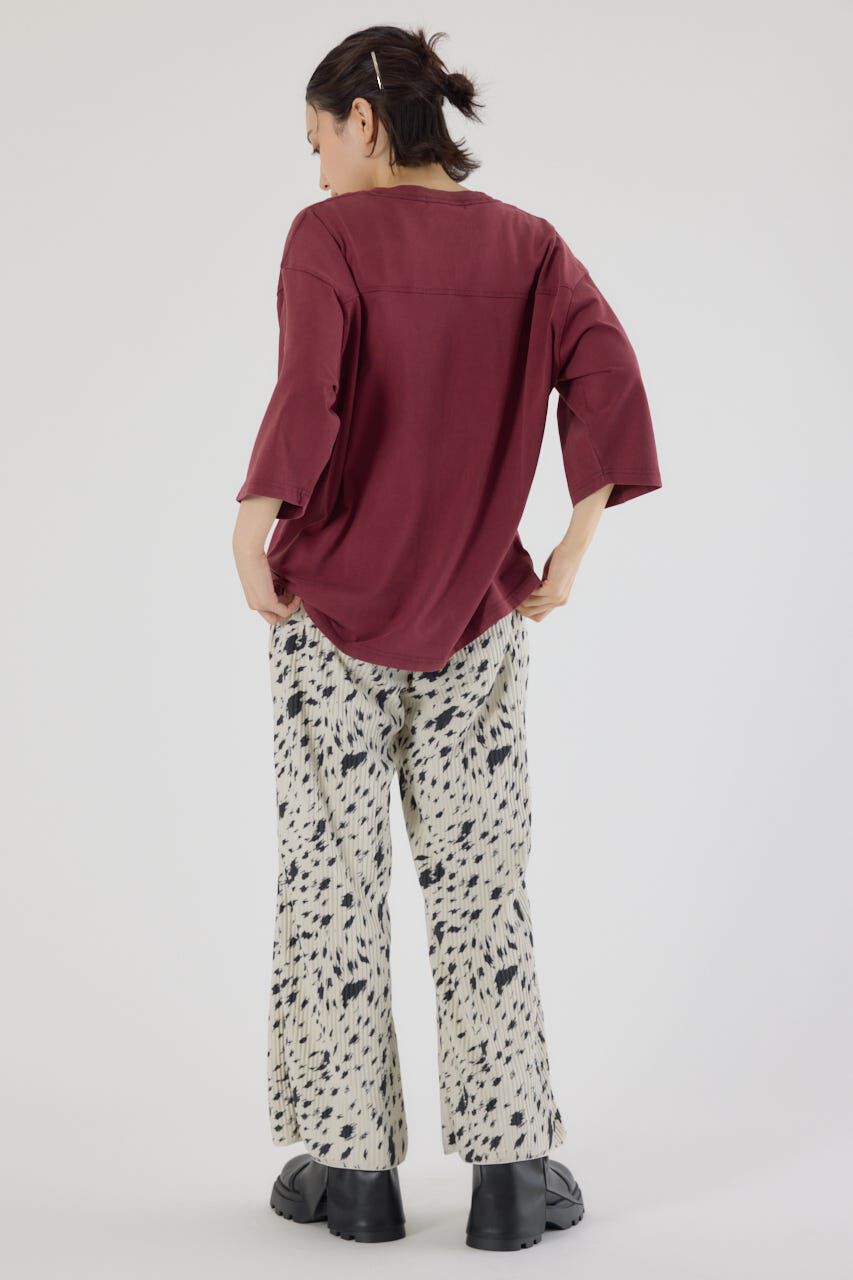 RODEO CROWNS「メッセージ5分袖Tシャツ」|Tシャツ・カットソー|