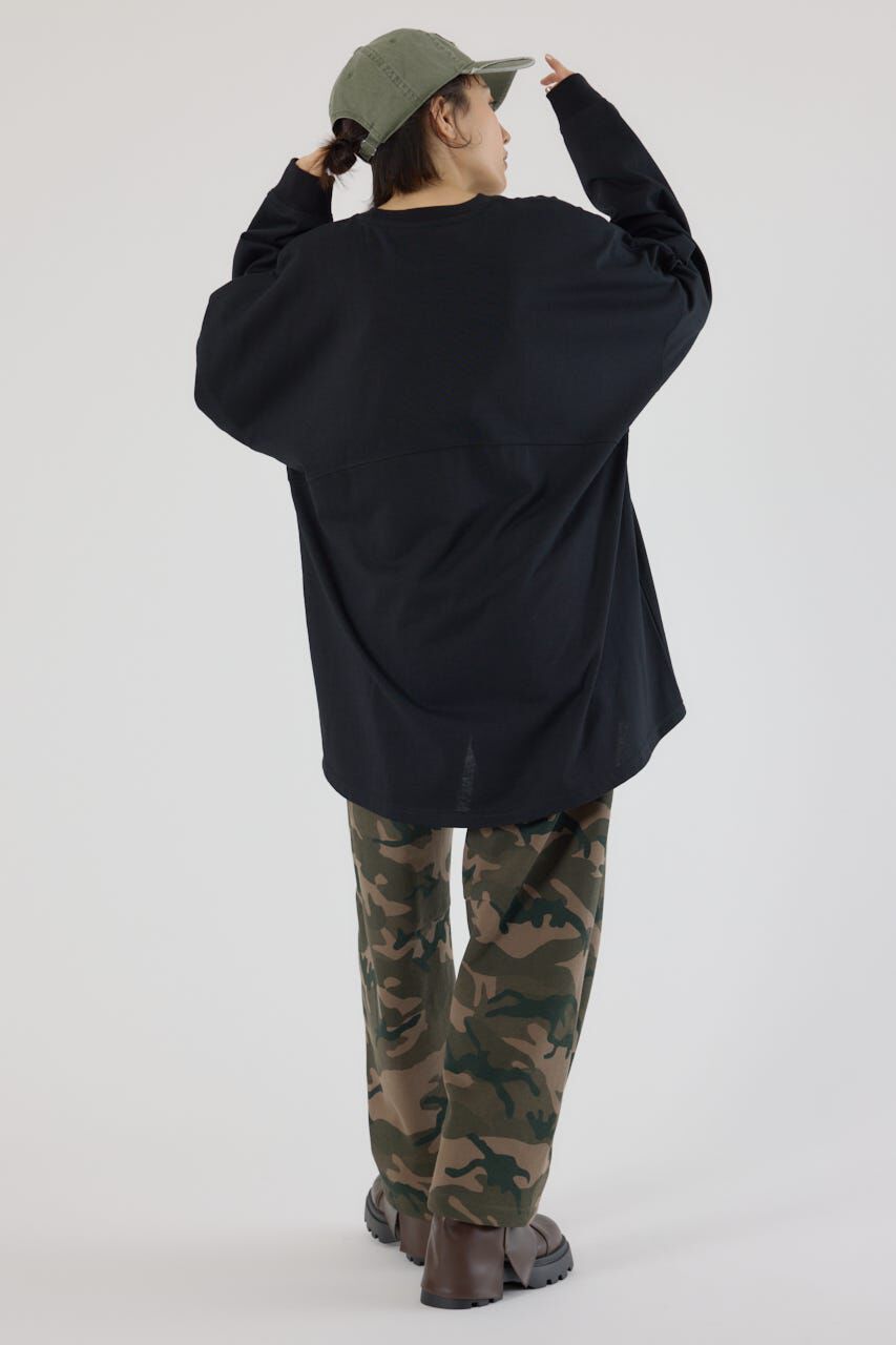 RODEO CROWNS「SHARE ビッグフットボール L/S Tシャツ」|Tシャツ・カットソー|