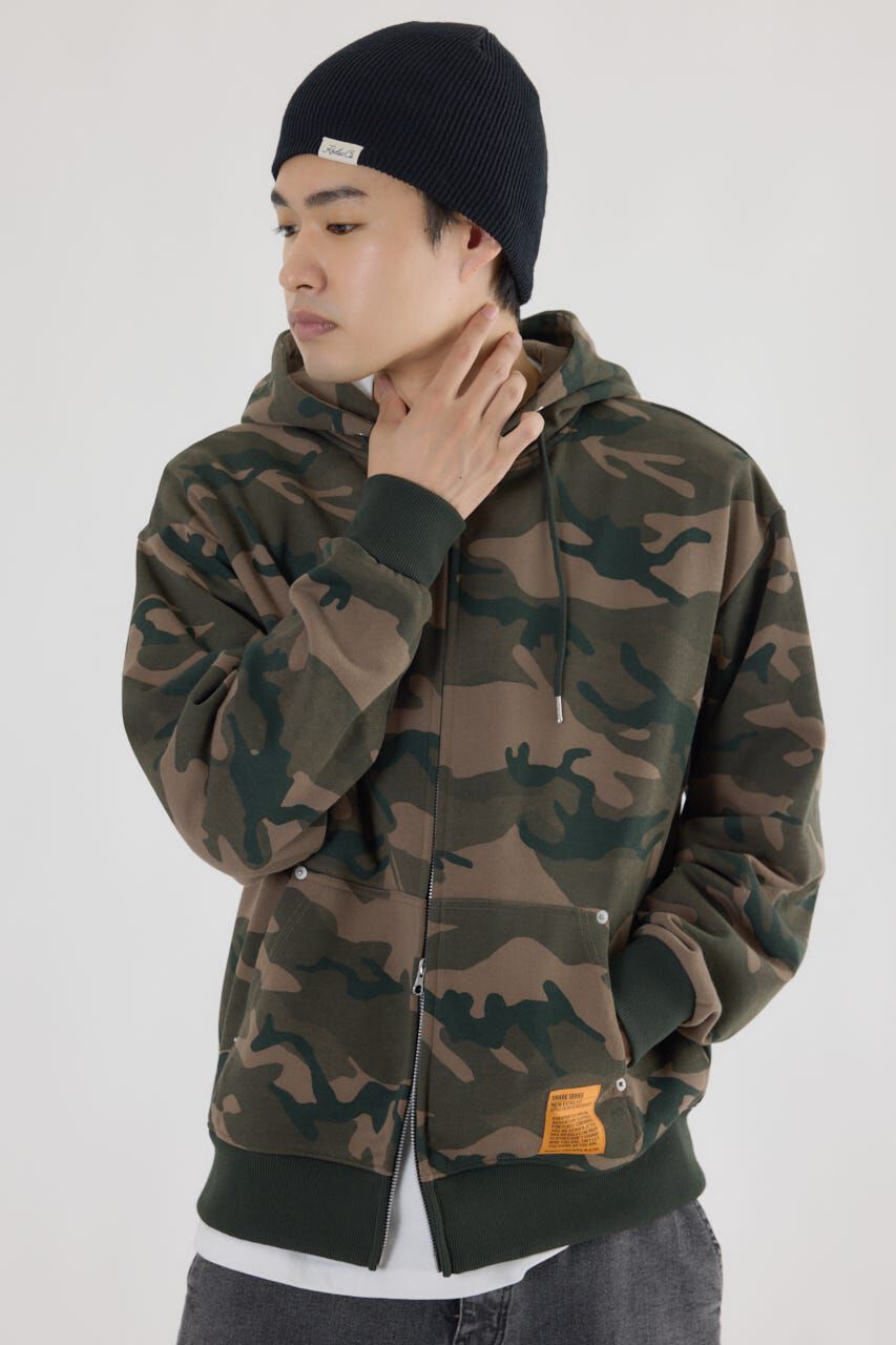 RODEO CROWNS「SHARE PATTERN Wジップ パーカー」|パーカー|