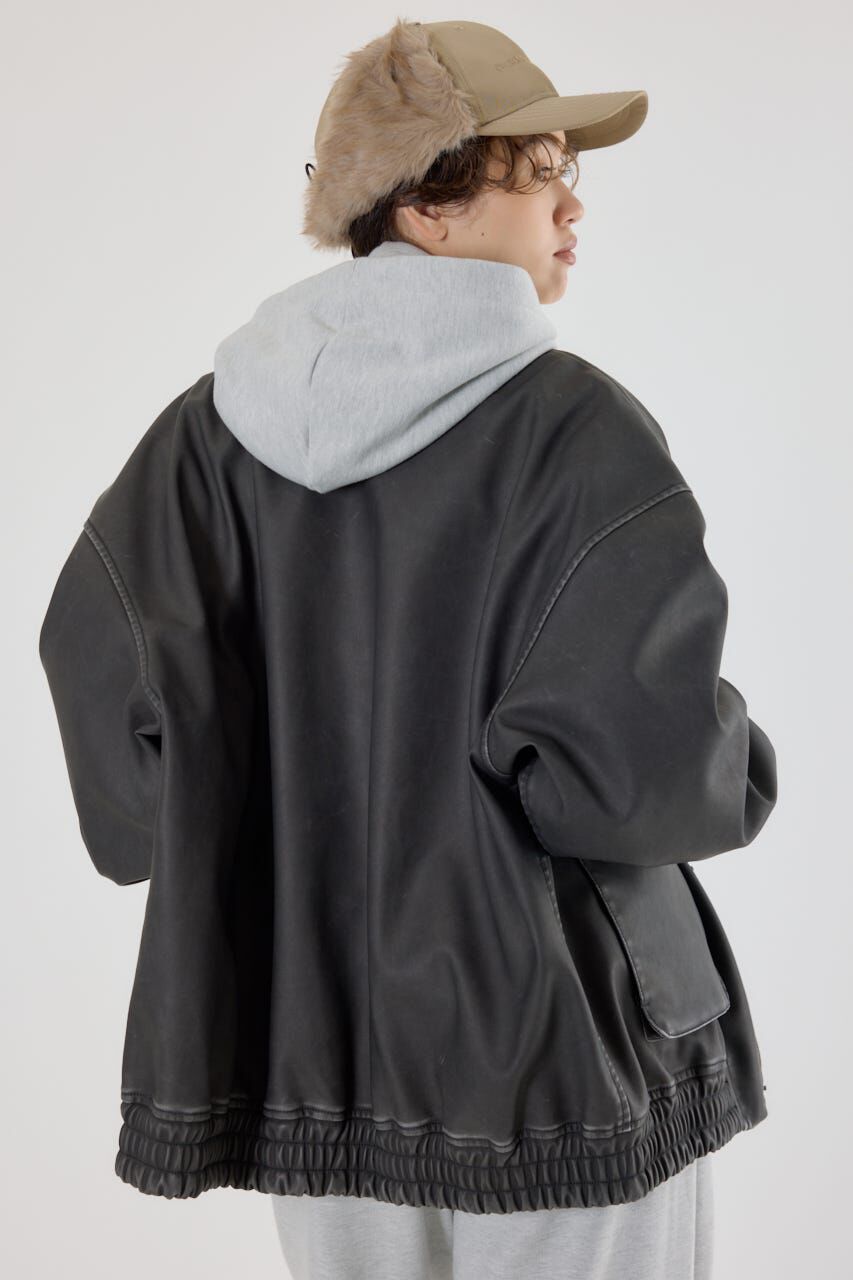 RODEO CROWNS「ヴィンテージフェイクレザーブルゾン」|その他|