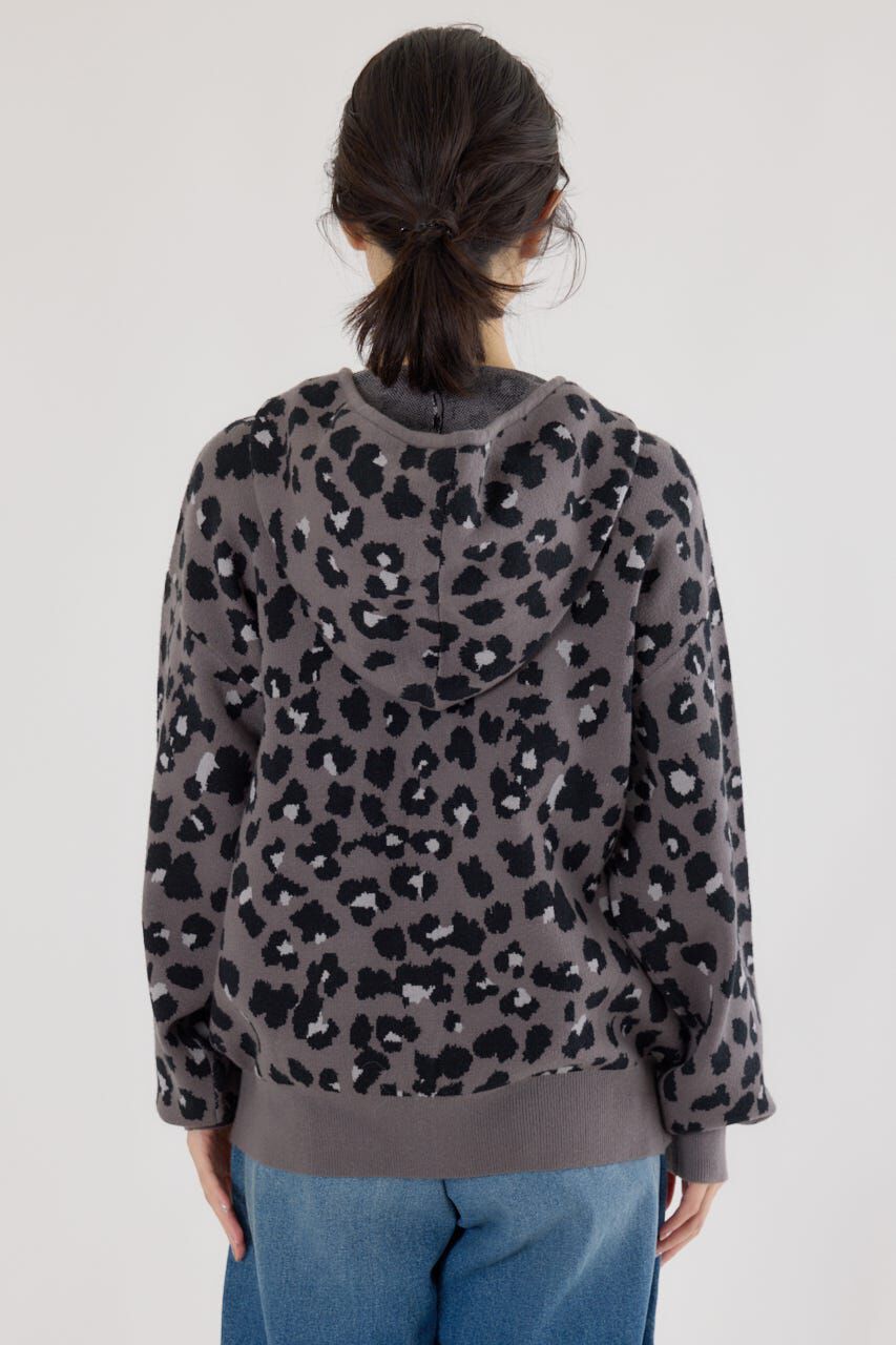 RODEO CROWNS「ジャガードニットジップパーカー」|パーカー|