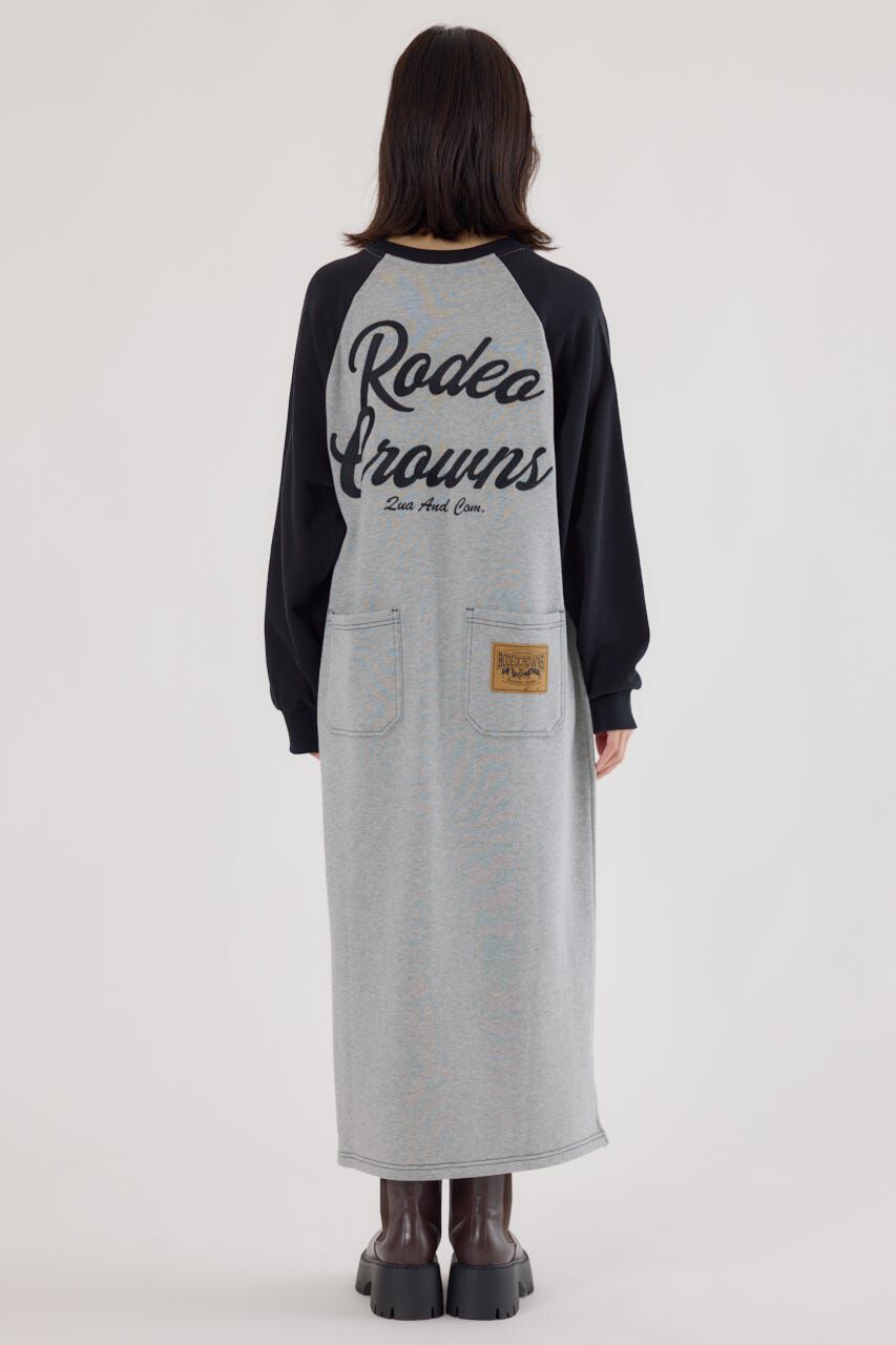RODEO CROWNS「ラグランカラーステッチワンピース」|ワンピース|