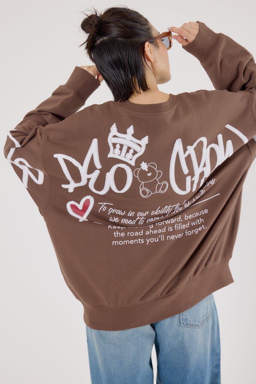 RODEO CROWNS「（UNISEX）BRIDGE BEARスウェットトップス」|パーカー|