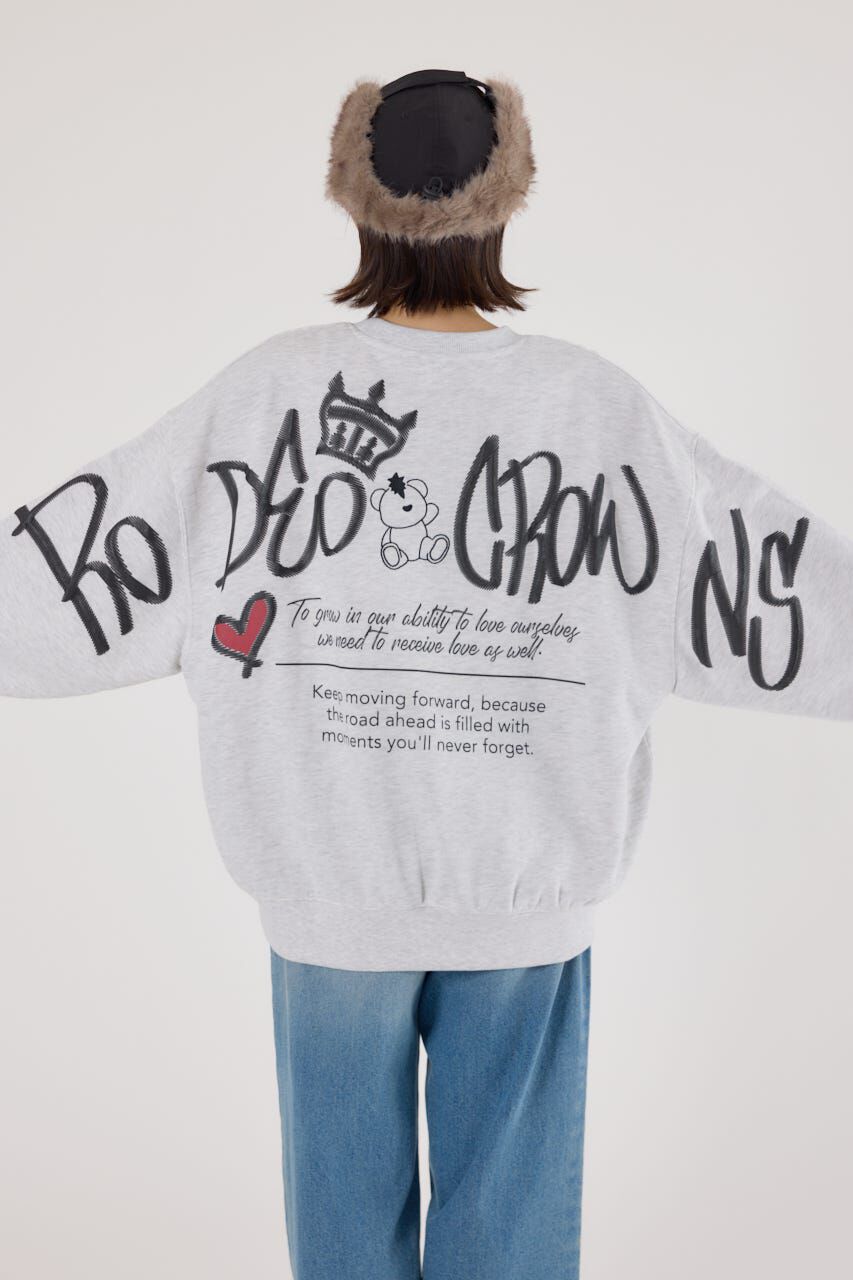 RODEO CROWNS「（UNISEX）BRIDGE BEARスウェットトップス」|パーカー|