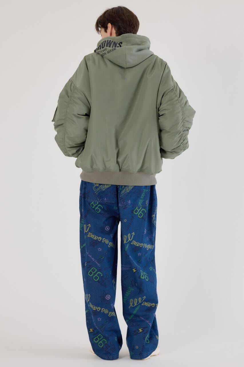 RODEO CROWNS「フーディーMA-1」|ブルゾン・スタジャン|