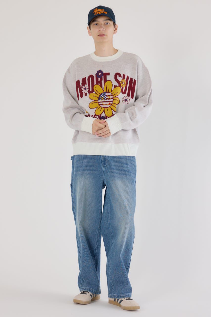 RODEO CROWNS「アメリカンフラワーニット」|ニット・セーター|