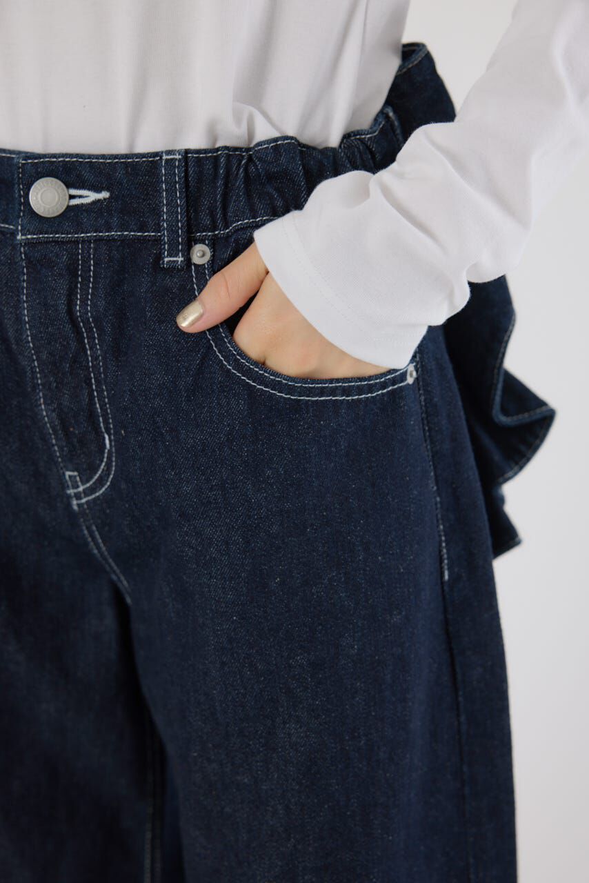 RODEO CROWNS「ビッグリボンデニムパンツ」|デニム|