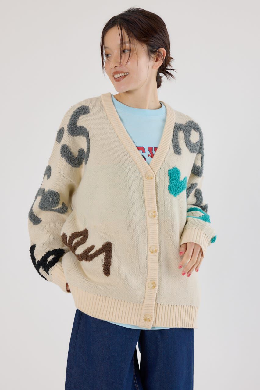 RODEO CROWNS「LETTER LOGOニットカーディガン」|カーディガン|IVOY3