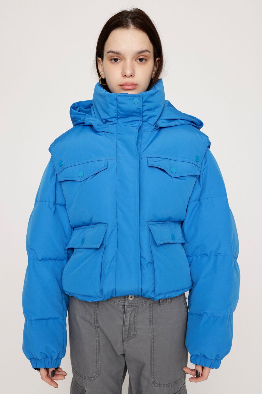 SLY「MANYWAY 4 POCKET PUFFER ジャケット」|ブルゾン・スタジャン|