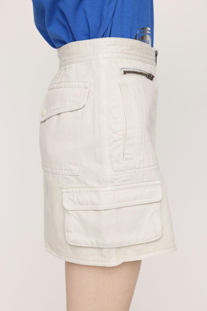 SLY「FRONT ZIP SAFARI SK-E」|スカート|