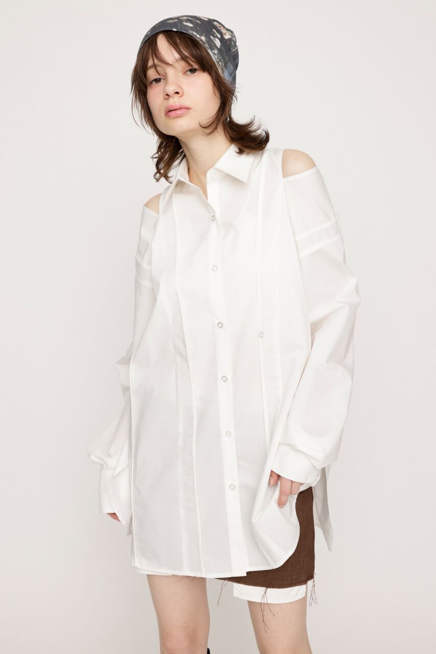 SLY「2WAY OVER SIZE シャツ」|シャツ・ブラウス|