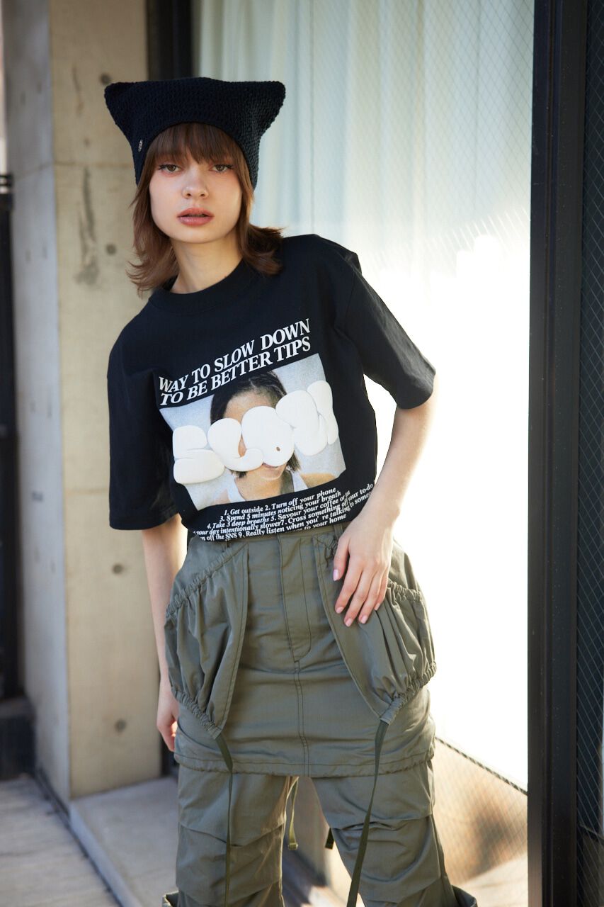 SLY「PUFFER LOGO Tシャツ」|Tシャツ・カットソー|