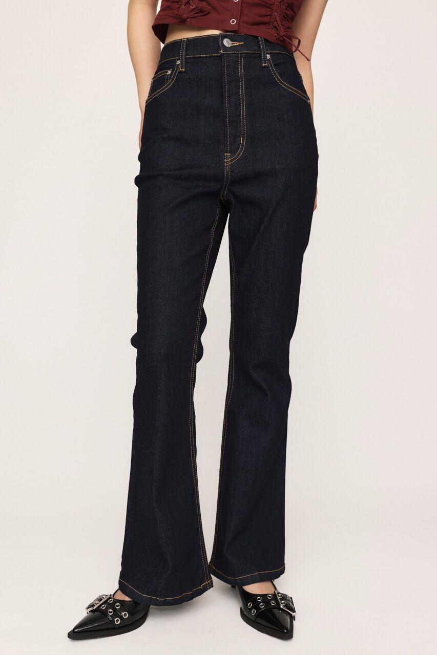 SLY「HW FLARE PT-A WITH ROICA（R）EF」|デニム|D/BLU3