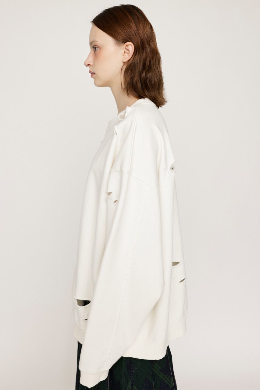 SLY「CRUSHED OVER SWEAT トップス」|Tシャツ・カットソー|