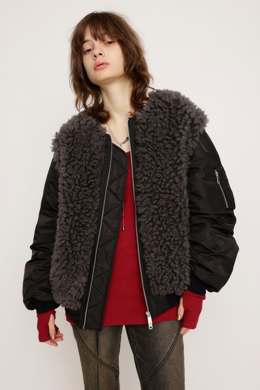 SLY「2WAY BOA DOCKING MA-1」|ブルゾン・スタジャン|