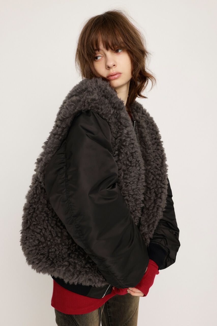 SLY「2WAY BOA DOCKING MA-1」|ブルゾン・スタジャン|