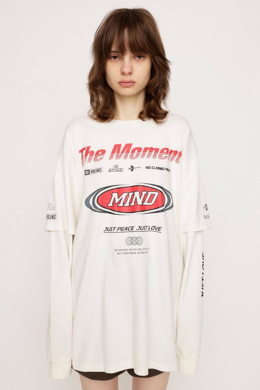 SLY「TM LAYERED C／N トップス」|Tシャツ・カットソー|