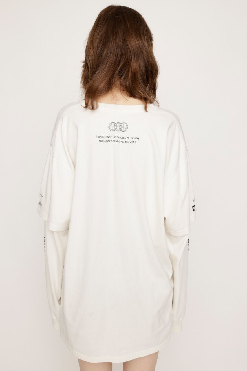SLY「TM LAYERED C／N トップス」|Tシャツ・カットソー|