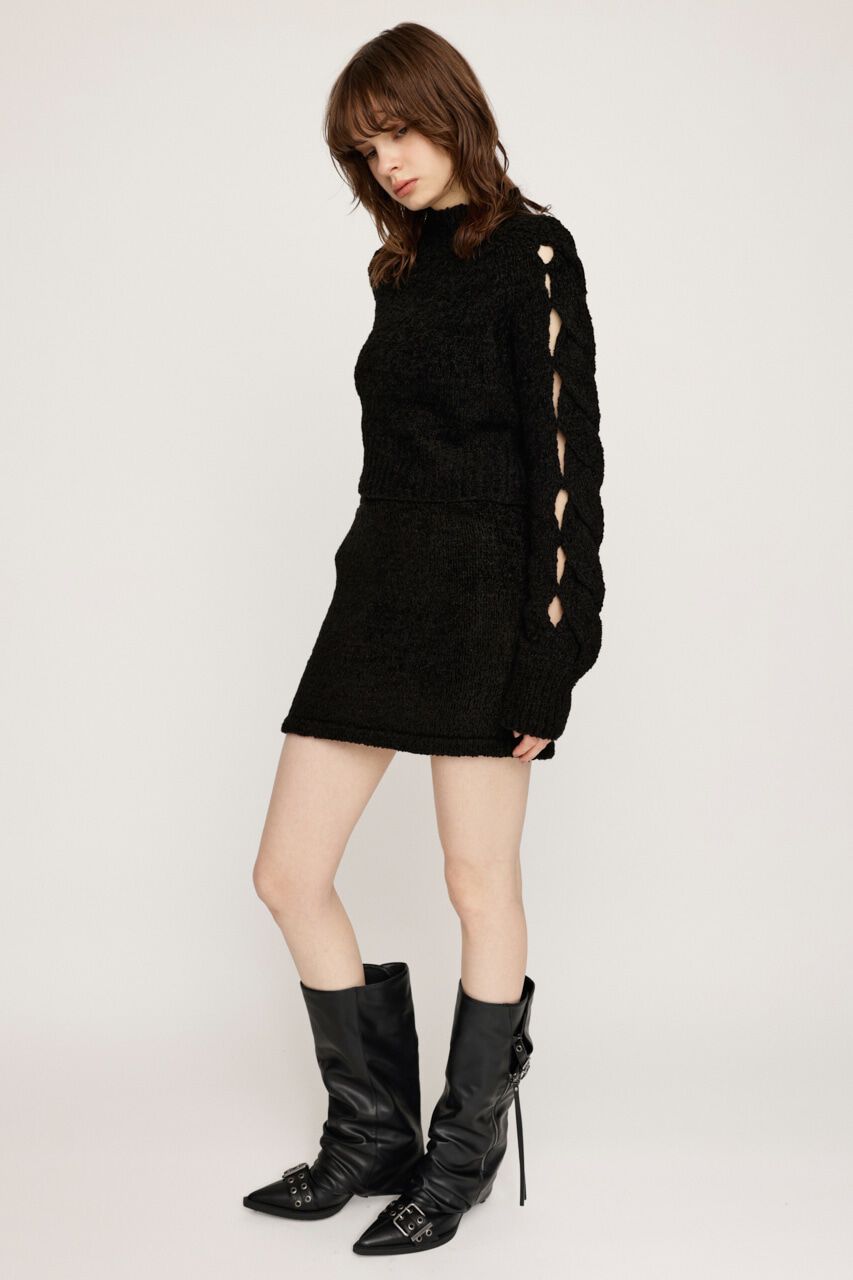 SLY「BRAID SLEEVE MG 2P」|ワンピース|