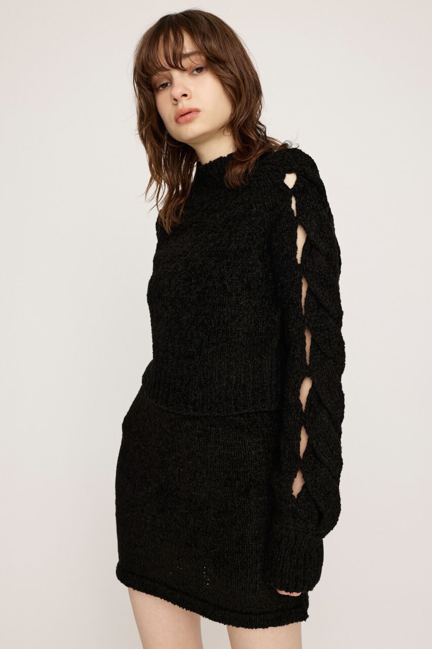 SLY「BRAID SLEEVE MG 2P」|ワンピース|