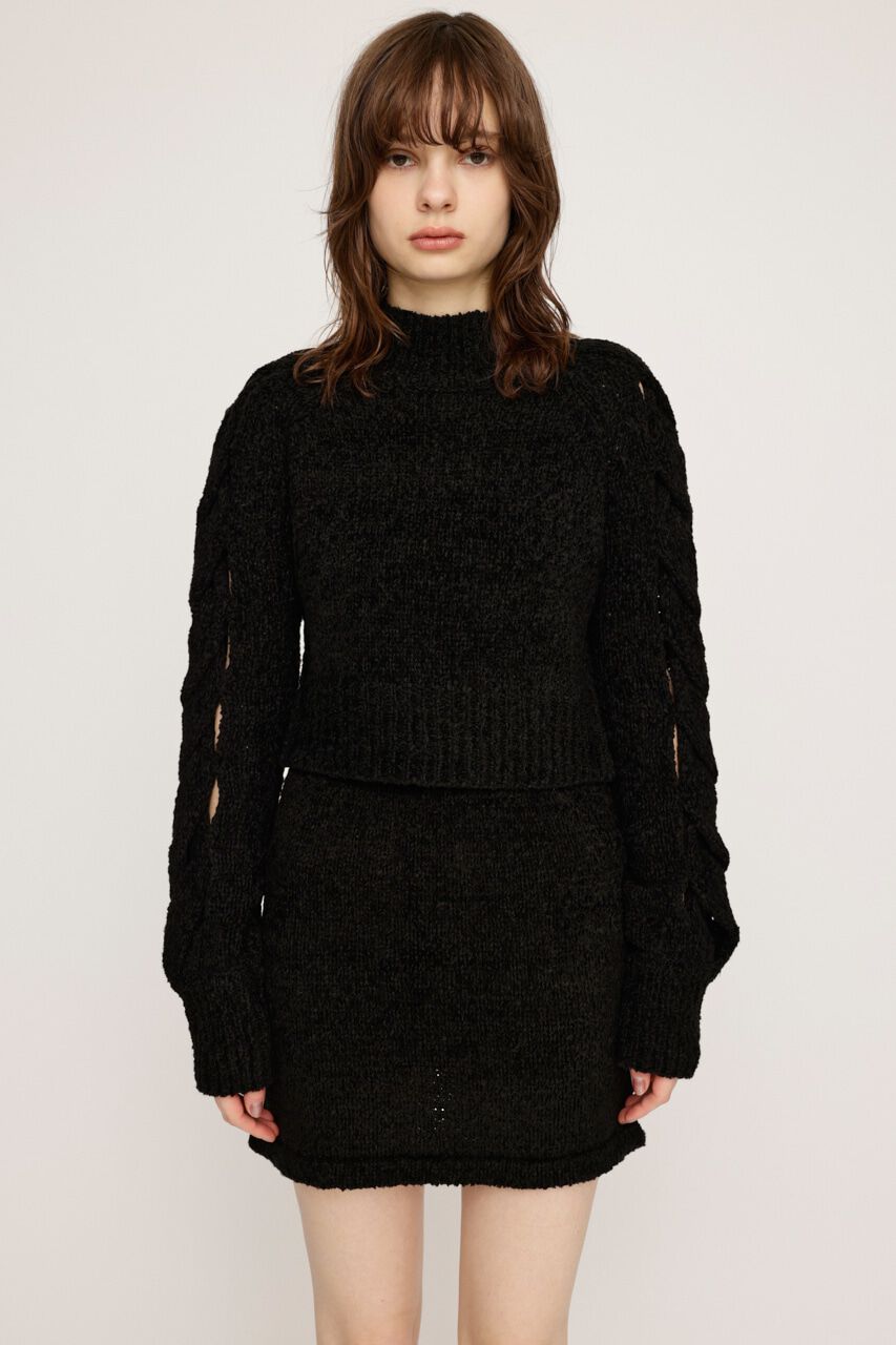 SLY「BRAID SLEEVE MG 2P」|ワンピース|