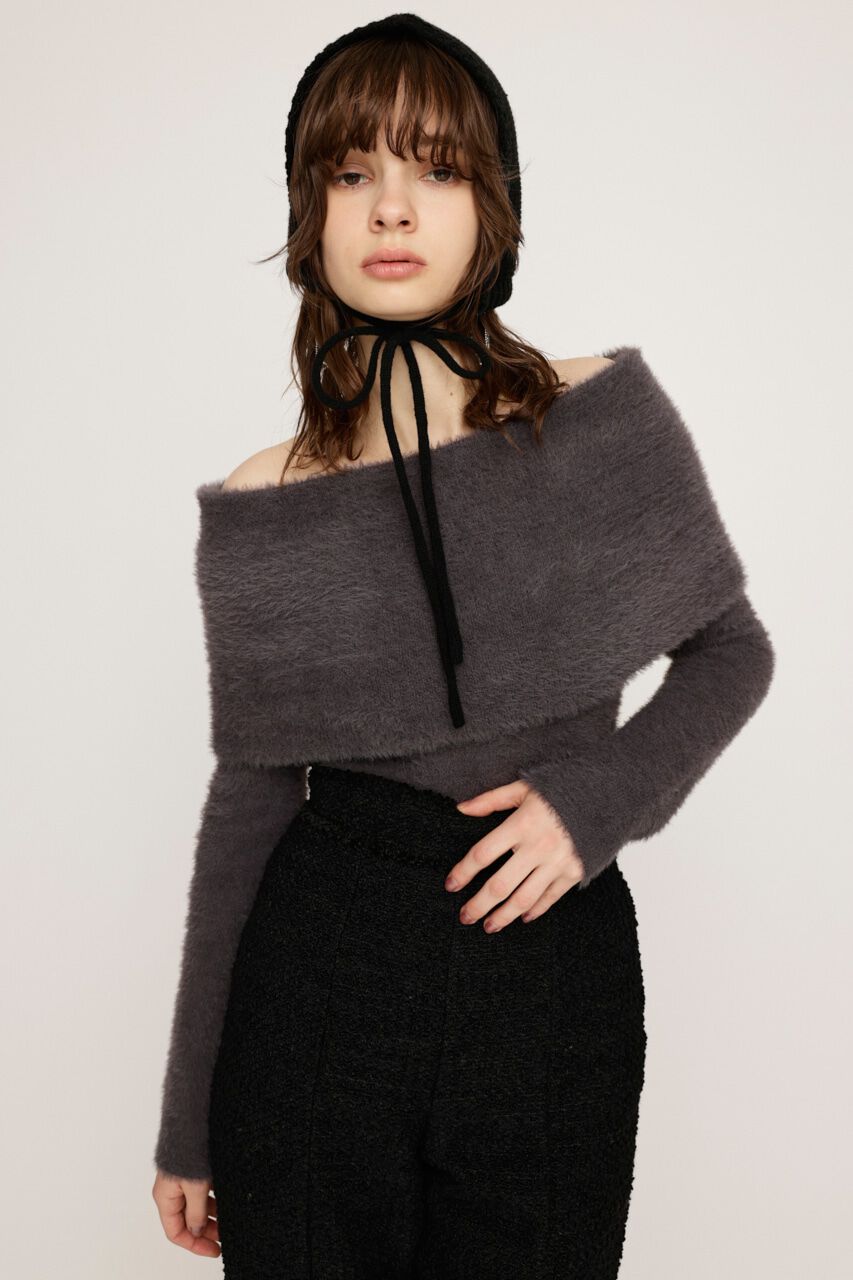 SLY「OFF SHOULDER 2P トップス」|ニット・セーター|