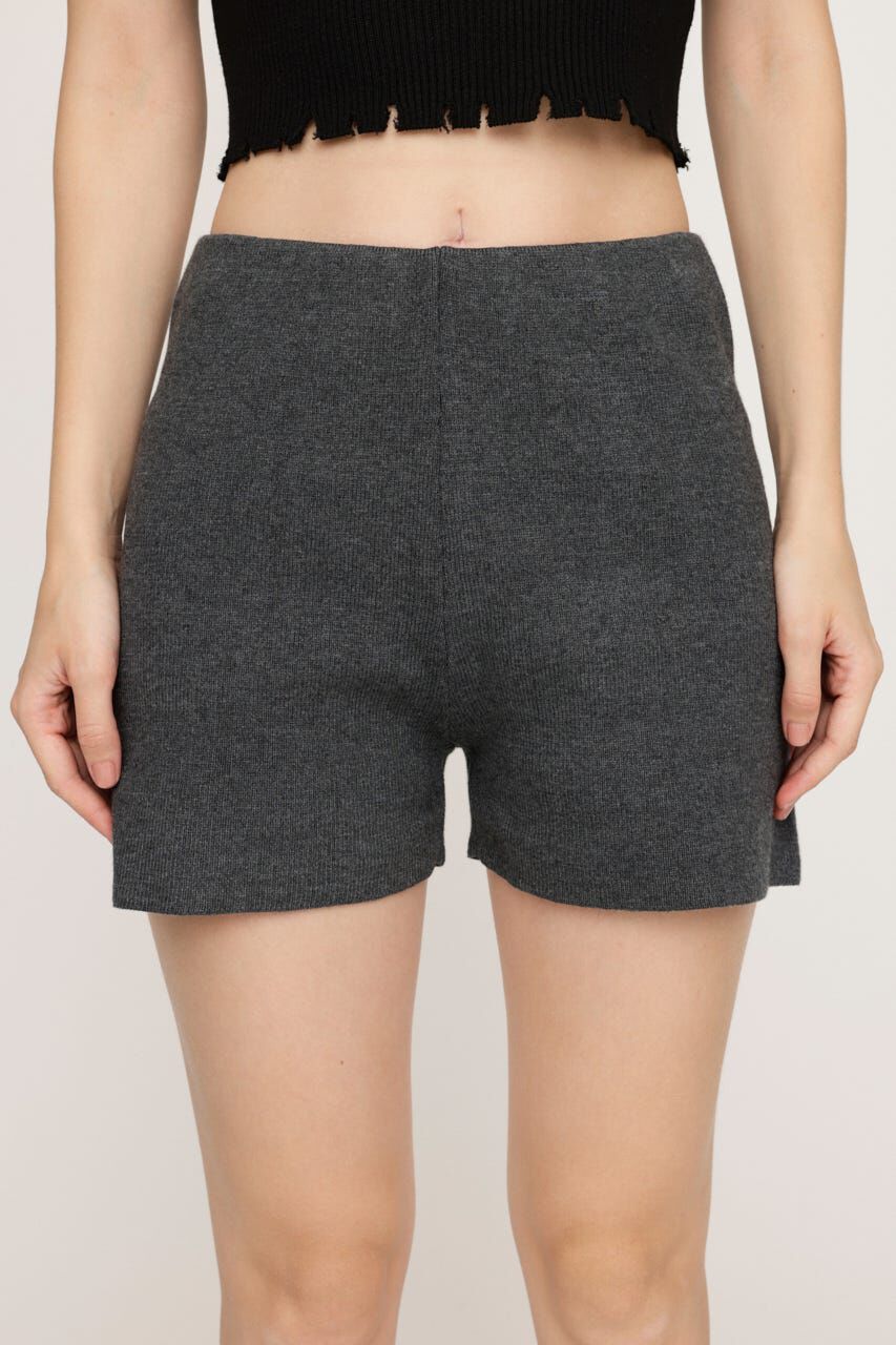 SLY「RIB KNIT BACK PK ショートパンツ」|その他|