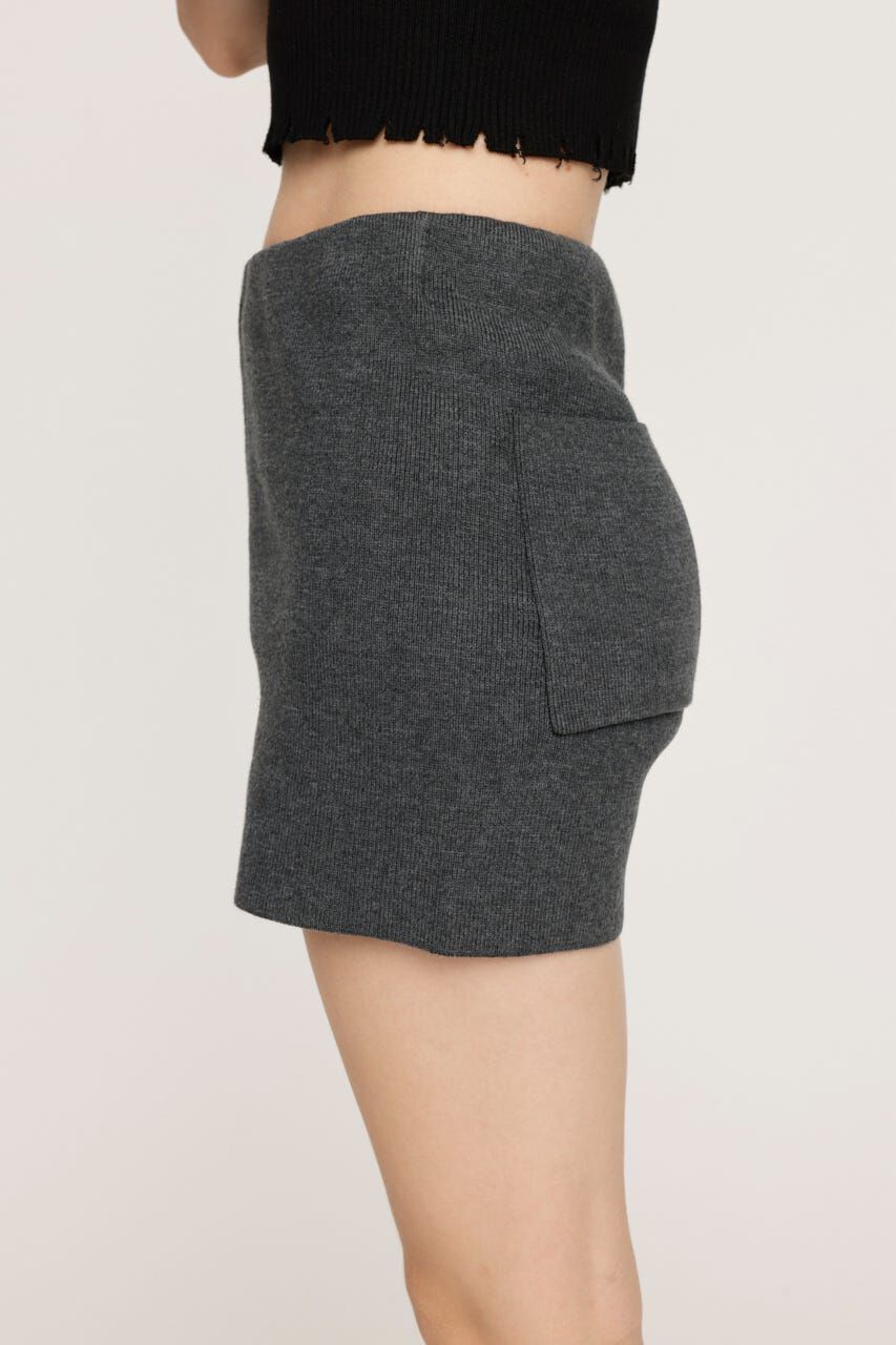 SLY「RIB KNIT BACK PK ショートパンツ」|その他|