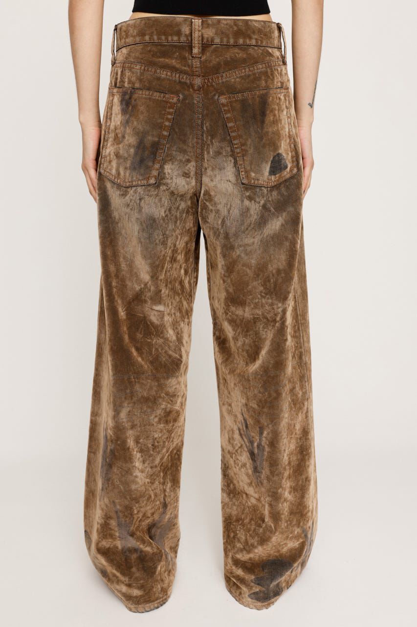 SLY「L／W VINTAGE FLOCKY DENIM パンツ」|デニム|