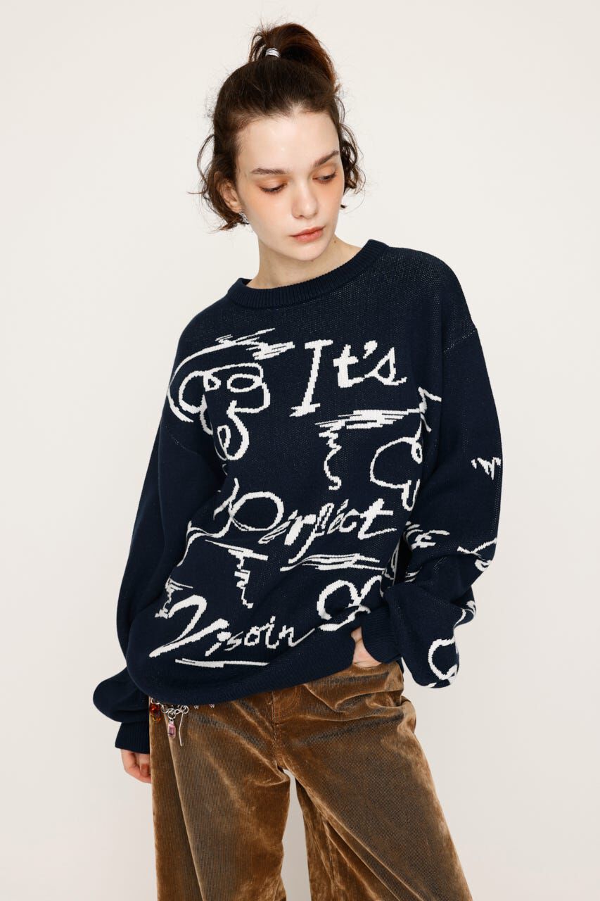 SLY「JQ LOGO MOTIF トップス」|ニット・セーター|