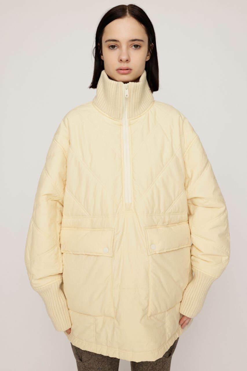 SLY「QUILTING STAND NYLON PULLOVER」|ブルゾン・スタジャン|