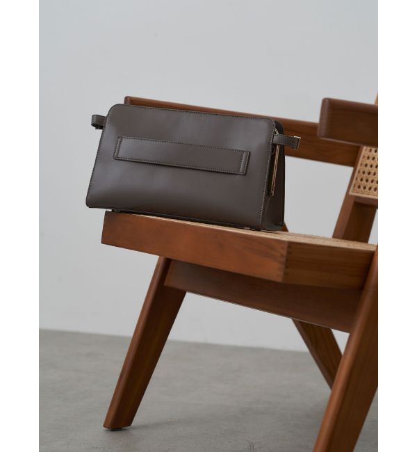 ELENDEEK「2WAY CLASP BAG」|ハンドバッグ|グレー