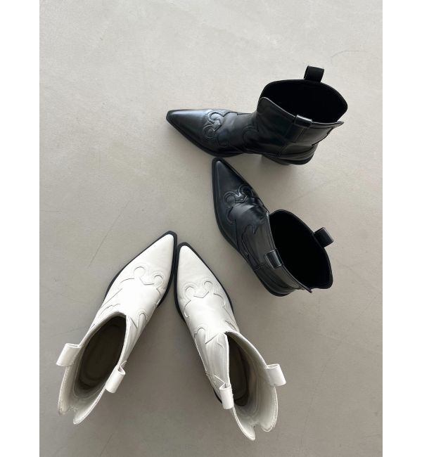 EMODA「ショートウエスタンブーツ」|ショートブーツ|