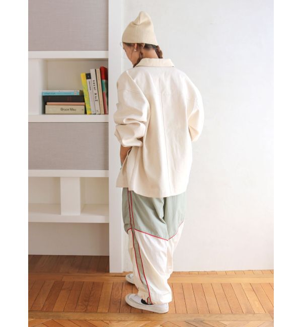 Ungrid「ウォッシュカバーオール」|ブルゾン・スタジャン|