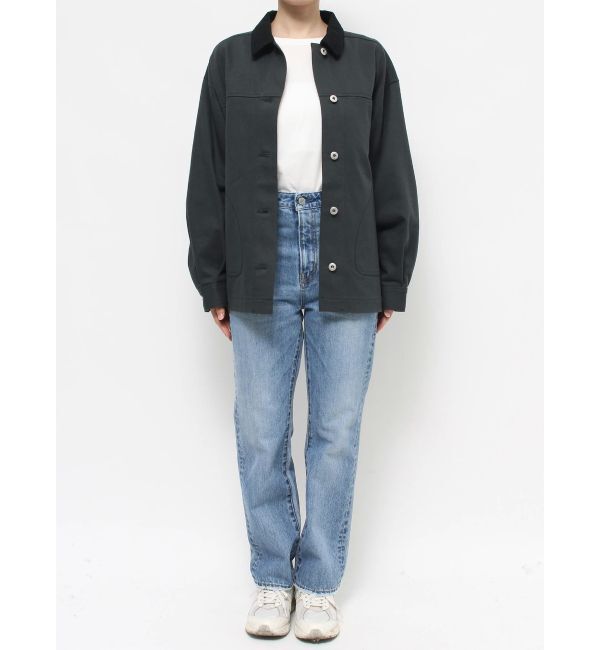 Ungrid「ウォッシュカバーオール」|ブルゾン・スタジャン|