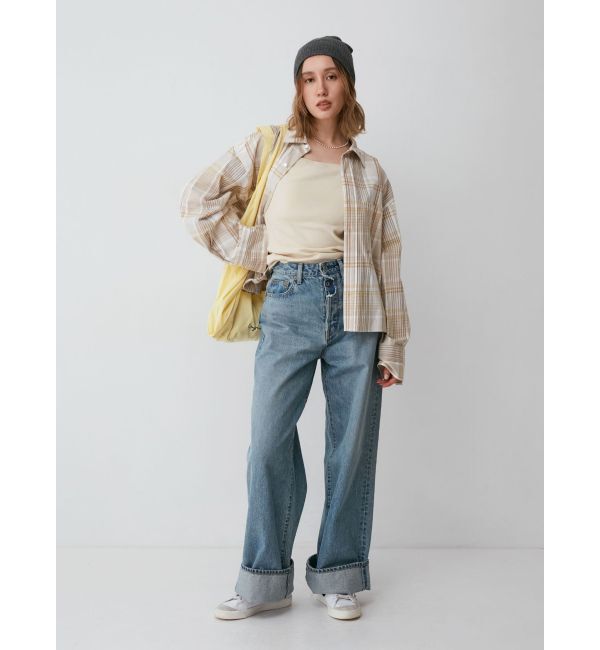 Ungrid「パット付きスクエアキャミソール」|キャミソール|