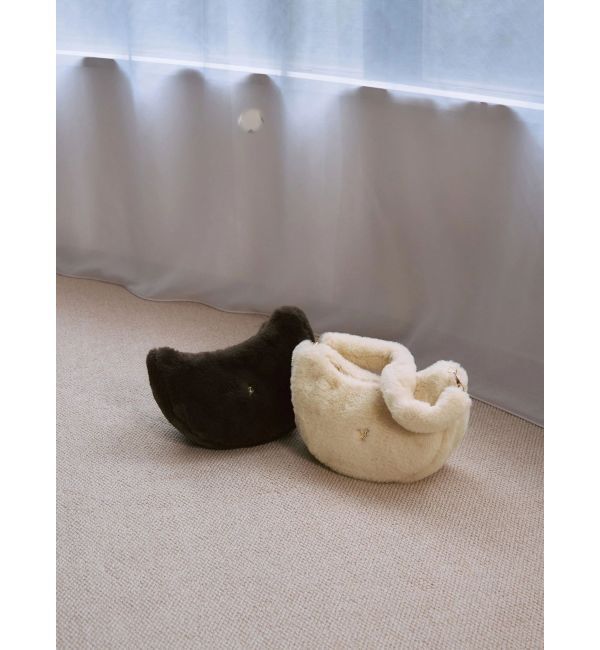 LAGUNAMOON「ハーフムーンファーバッグ」|ショルダー・メッセンジャー|