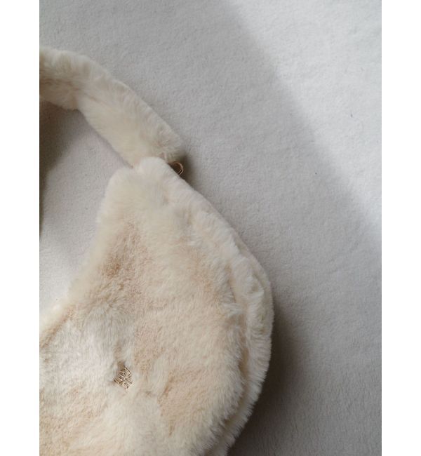 LAGUNAMOON「ハーフムーンファーバッグ」|ショルダー・メッセンジャー|