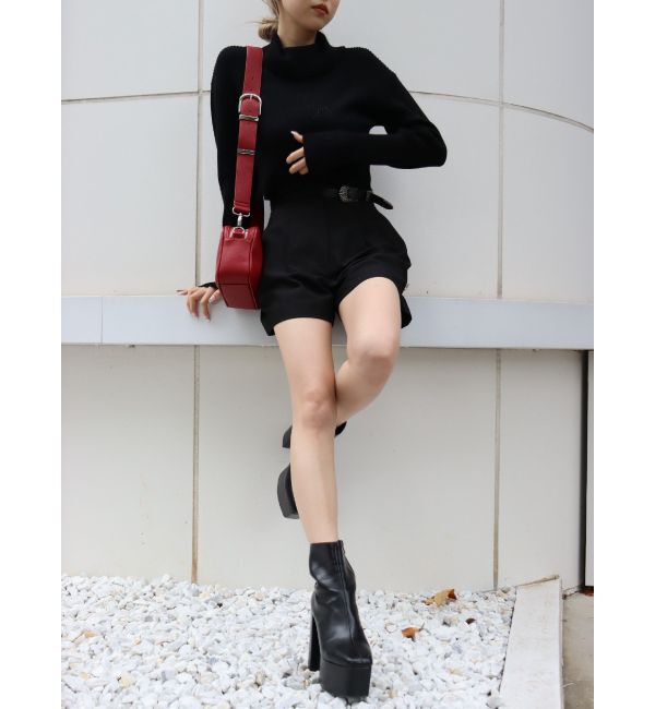 EVRIS「バックルデザインショートパンツ」|その他|